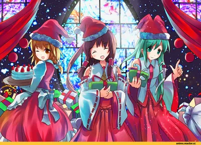 Новый Год на Anime (НГ на Anime) :: мир аниме :: сообщество фанатов /  картинки, гифки, прикольные комиксы, интересные статьи по теме.