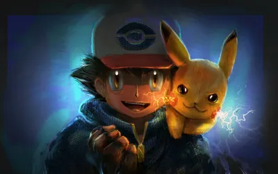 Обои на рабочий стол Спящий Пикачу / Pikachu, персонаж из аниме Покемон /  Pokemon, обои для рабочего стола, скачать обои, обои бесплатно