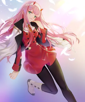 ZeroTwo из аниме любимый во франксе…» — создано в Шедевруме