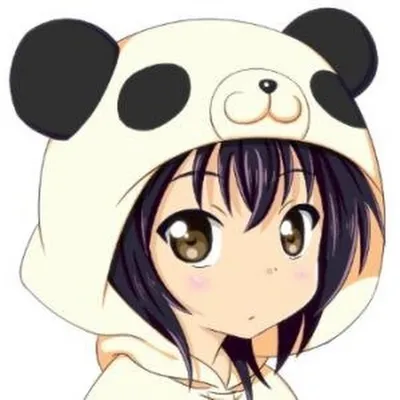 Panda anime girl Digital Art by Isaac Sanchez - Fine Art America