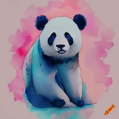 Lexica - Cute anthro anime panda with a king crown on his head eating  bamboo, digital art