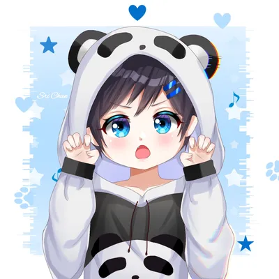 anime, panda, art | Kawaii anime, Anime, Anime boy