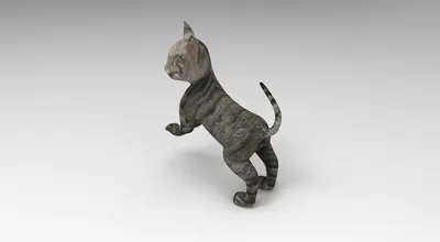 Толстый полосатый кот анимированное …» — создано в Шедевруме
