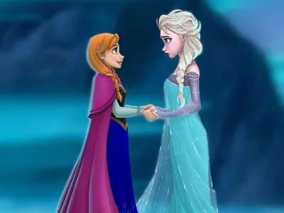 Раскраска Холодное сердце Анна и Эльза вместе | Elsa coloring pages,  Cartoon coloring pages, Frozen coloring