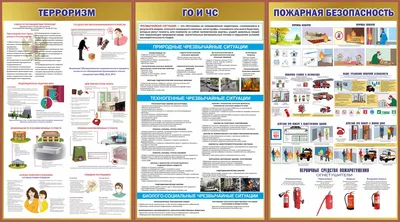 Топ Стенды Стенд информационный на стену Антитеррор