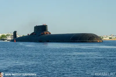 Атомный подводный крейсер \"Дмитрий Донской\". Атомный гигант Белого моря.:  kuleshovoleg — LiveJournal