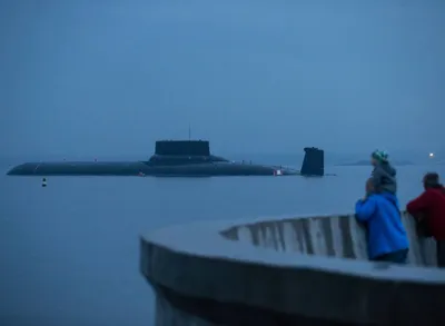 Атомный подводный крейсер стратегического назначения «Дмитрий Донской»  празднует 40-летие успешной работы | Атомная энергия 2.0