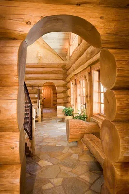 Идеи на тему «Арка» (9) | интерьер бревенчатого дома, бревенчатые дома, деревянные  дома