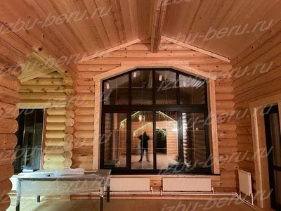Как сделать арочный проем внутри деревянного дома? - dominant-wood.com.ua