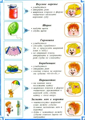 Артикуляционная гимнастика для звука Р - презентация онлайн