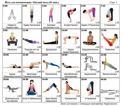 Техника выполнения сложных асан йоги: Бакасана, Ширшасана, Аштавакрасана и  другие. Первые шаги для новичков
