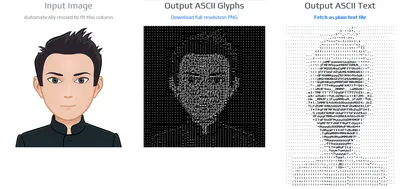 GitHub - dawsonbooth/ascii-art: ASCII art generator with several parameters