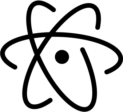 the chemical structure of an atom in Simplified diagram 13091470 PNG