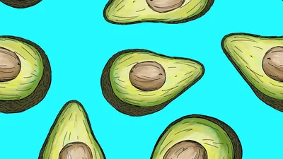 How to draw a cute avocado is simple, just draw - YouTube