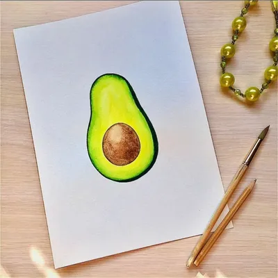 Идеи для срисовки маленькие авокадо (87 фото) » идеи рисунков для срисовки  и картинки в стиле арт - АРТ.КАРТИНКОФ.КЛАБ