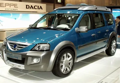 BRUSSELS - JAN 9, 2020: New Dacia Logan MCV Stepway car model showcased at  the Brussels Autosalon 2020 Motor Show Stock Photo - Alamy