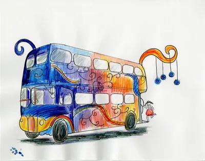 Школьный автобус картинка - 56 фото