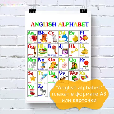 Английский алфавит / English alphabet / ABC для детей. Наше всё! - YouTube