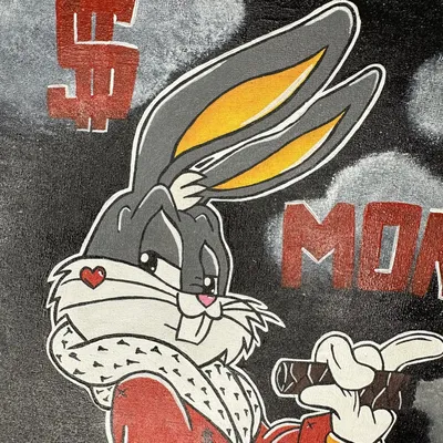 Картина «Багз Банни/Bugs Bunny/Кролик Багз». Размер: 30x30 (см). Художник  Bullet Art - Купить онлайн с доставкой в онлайн-галерее Artcenter.by
