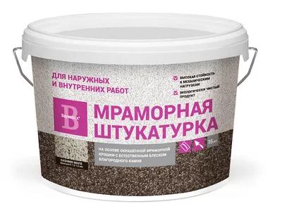 Bayramix. Ecostone мраморная штукатурка K 1-1.5мм. 15кг. | Торговый дом  Эксклюзив