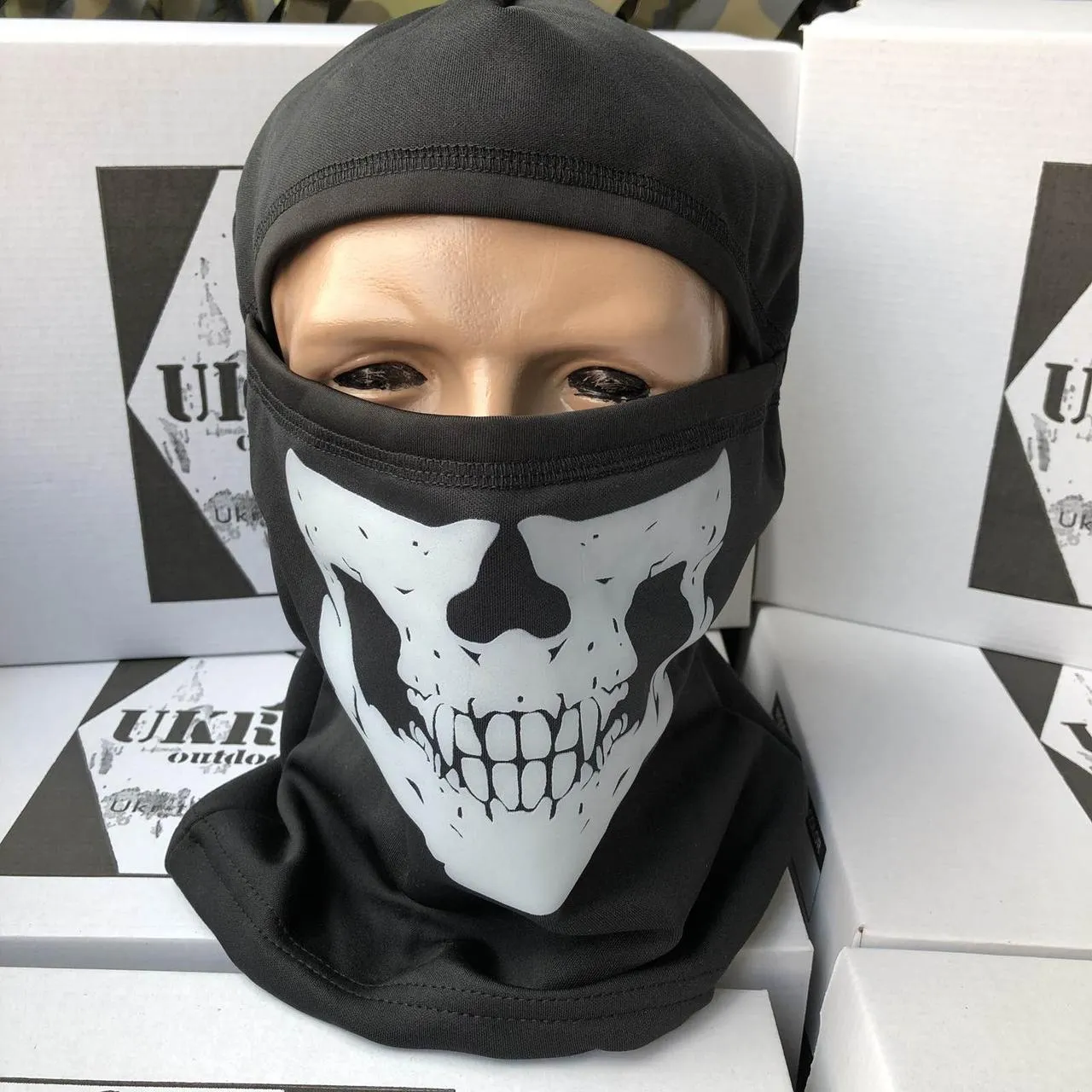 Балаклава PGWEAR Balaclava Skull 000