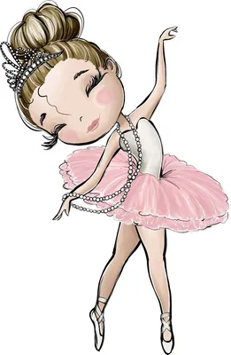 Little ballerina. Маленькая балерина. PNG. | Искусство балерины, Милые  рисунки, Маленькая балерина