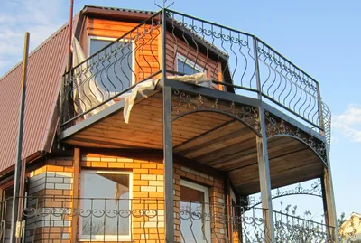 Балконы из металла строим в Воронеже