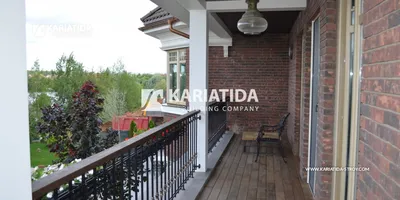 Балконы в частных загородных домах - Кариатида-СТРОЙ