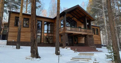 Остекление коттеджей, частных домов | стоимость в Красноярске