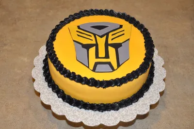 Рукоделки IrKo :): Торт \"Трансформеры. Бамблби\" / Transformers Bamblebee  Cake