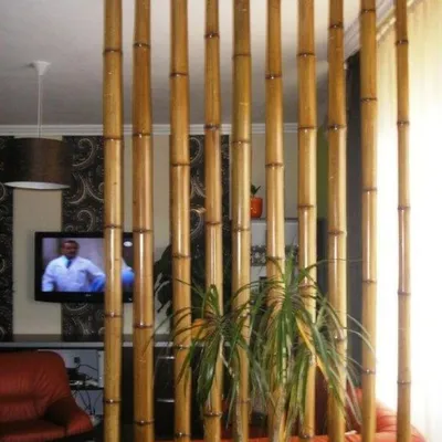 Купить Искусственное дерево, декоративный бамбук, цветок комнатный большой  напольный в бежевом кашпо для декора, интерьера, дома, в подарок, 160 см по  выгодной цене в интернет-магазине OZON.ru (655363102)