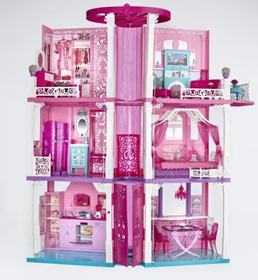 Купить игровой набор Барби Современный Дом мечты Barbie Dreamhouse Playset  with Pool, Slide and New Elevator