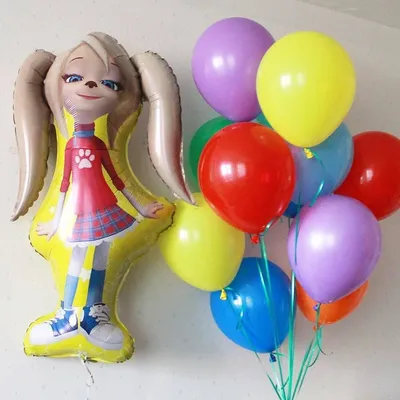 Шар Фигура «Барбоскины. Роза» | МонШар | Гелиевые воздушные шарики с  доставкой в Москве и МО