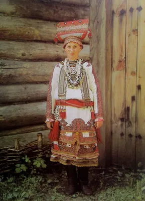Башкирский народный костюм кукла Айгуль - Родные игрушки