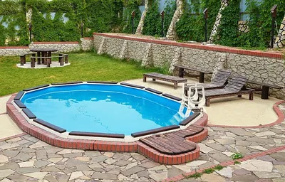 Идеи оформления бассейнов – интересные и оригинальные решения | Фото  бассейны возле дома | INTERIORI.CLUB