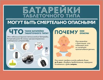 Берегите батарейки в защищённом от детей месте | Пикабу | Дзен