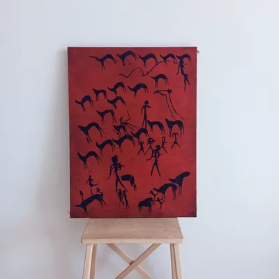 Иллюстрация птицы батик | Премиум векторы