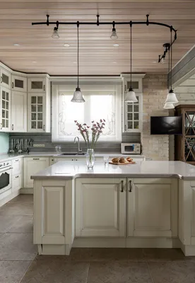 65 идей дизайна кухни в деревянном доме — фото реальных интерьеров и советы  | ivd.ru