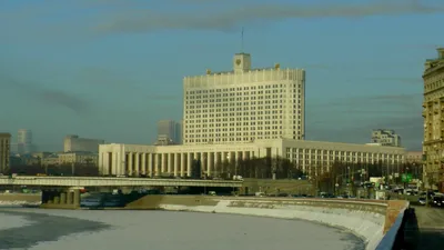 Москва, Россия - 09.21.2015. Дом Правительства Российской Федерации - Белый  Дом . – Стоковое редакционное фото © olenka-2008 #85007222