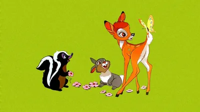 Bambi Original Production Cel and Background: Bambi and Bunnies – Choice  Fine Art