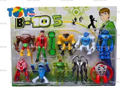 Набор героев «Бен 10», 10 штук - в интернет-магазине Toys