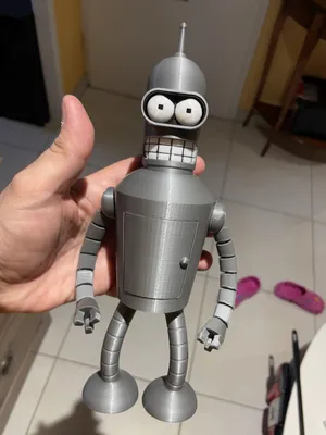 Бендер / Bender (Футурама / Futurama) из бумаги, модели сборные бумажные  скачать бесплатно - Робот - Фигуры - Каталог моделей - «Только бумага»