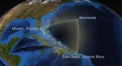 Ужасная тайна «бермудского треугольника» скрыта высоко в небе: Призрачные  корабли и газ, который может сбить самолет - KP.RU