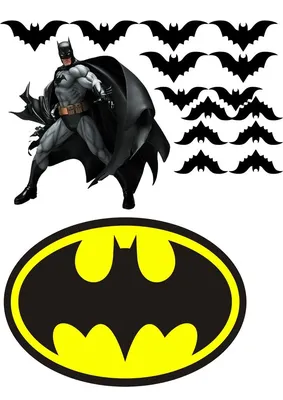 вафельная картинка Бэтмен | Бэтмен, Шаблоны печати, Рисунки