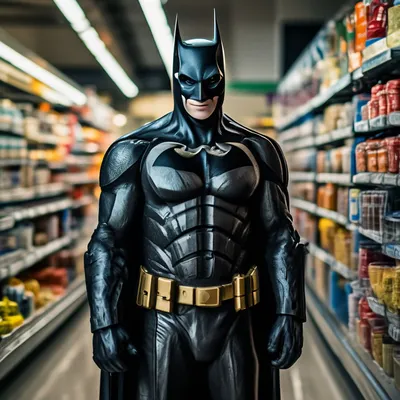 Фигурка Batman Бэтмен в синем костюме БэтТех, 30 см - купить в Москве, цены  на Мегамаркет