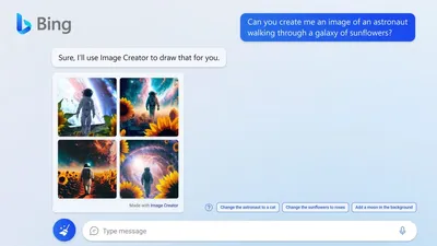 Microsoft's Bing chatbot now lets you create images via OpenAI's DALL-E -  The Verge