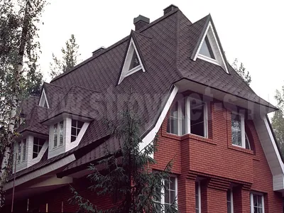Керамическая черепица на крышу деревянного дома RHEINLAND — цена от объема