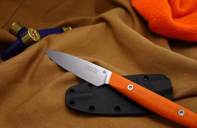 Stag Bird and Trout Knife with a CPM S30V Steel Blade | Haslinger Custom  Knives
