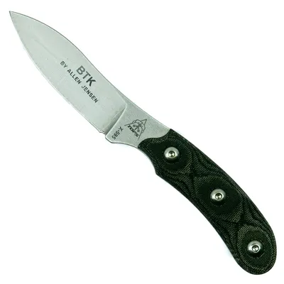 Moki TS-535ANZ Bird and Trout Fixed Blade Knife in brown Jigged Bone -  KnifeCommand