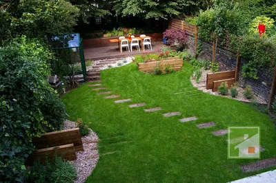 Благоустройство садового участка своими руками: оригинальные идеи, как  обустроить сад и огород. 130 фото с примерами ландшафтного дизайна